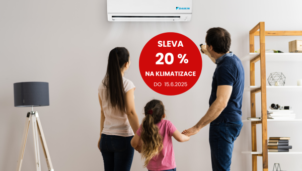 Připravte se na léto včas - sleva 20% na klimatizace a instalace do týdne
