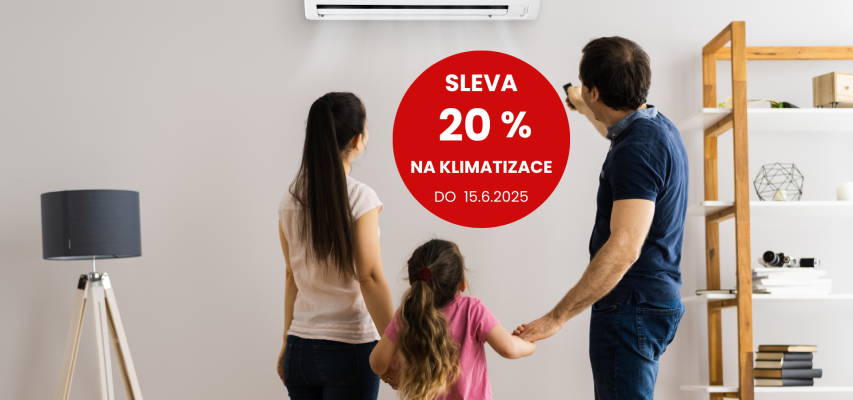 Připravte se na léto včas - sleva 20% na klimatizace a instalace do týdne