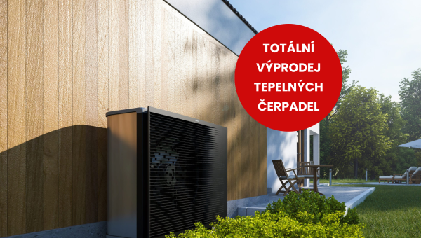 Výprodej tepelných čerpadel - ceny již od 99 000 Kč