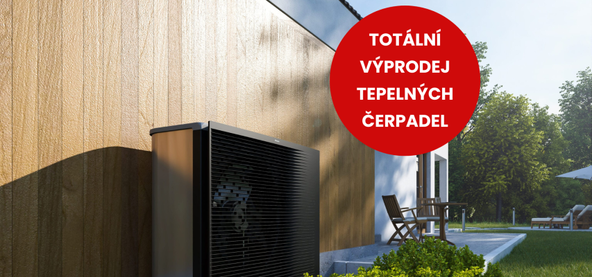 Výprodej tepelných čerpadel - ceny již od 99 000 Kč