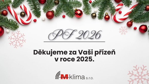 Provoz M-klima během vánočních a novoročních svátků