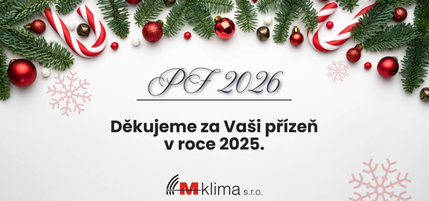 Provoz M-klima během vánočních a novoročních svátků