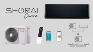 Klimatizace Toshiba Shorai Curve Black – akční nabídka s úsporou energie a moderním designem